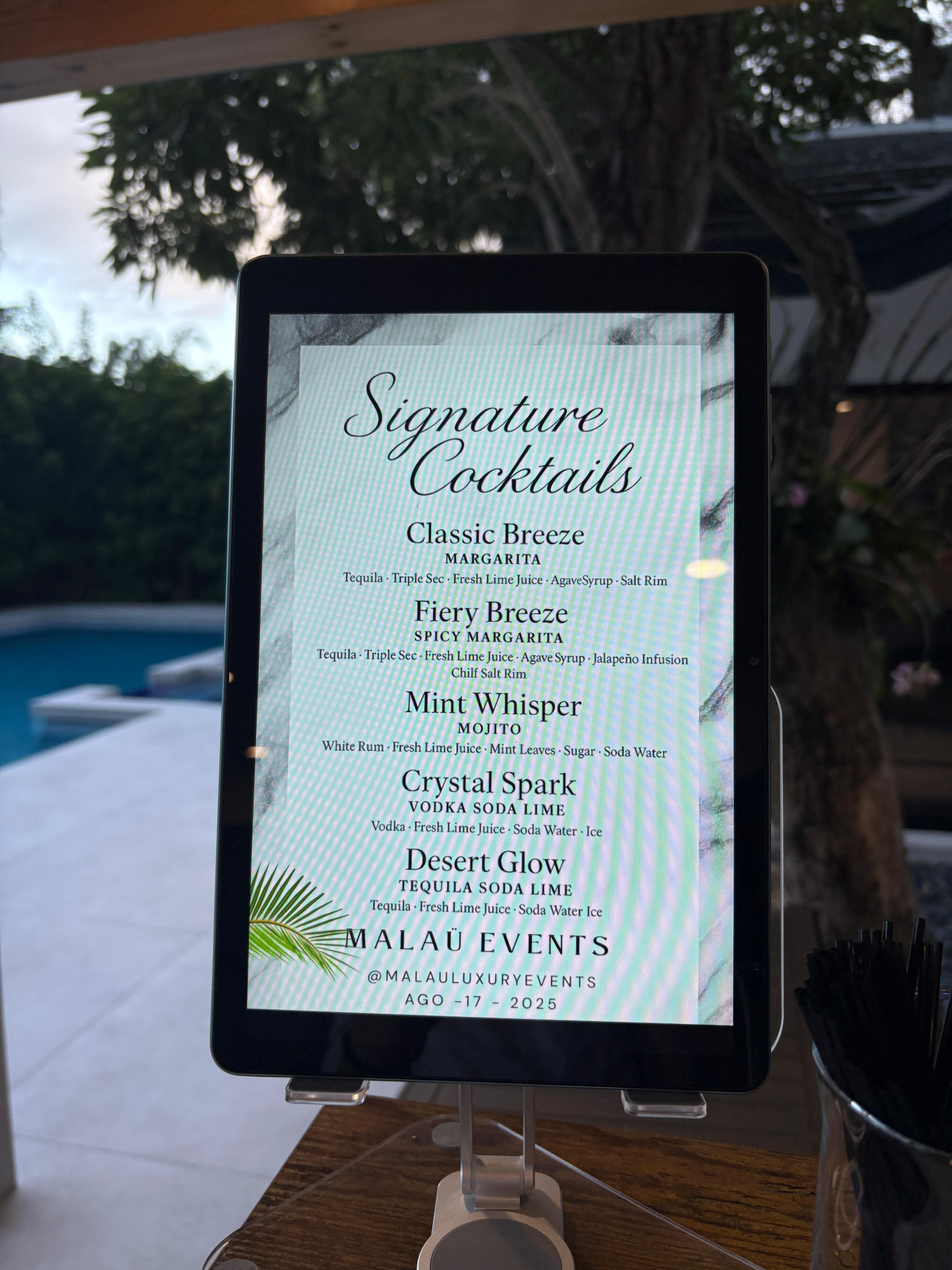 Exclusive cocktail bar
